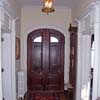 Plain surface Interior Mahogany Door which matches Exterior Italianate Door