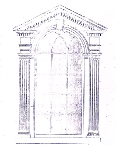 Example of Federal Style Dormer Pattern