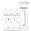 Fence Pattern characteristic of early nineteenth century
