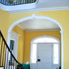 Federal Style Staircase at Vanderpool House in Kinderhook, contemporary to Livingston House