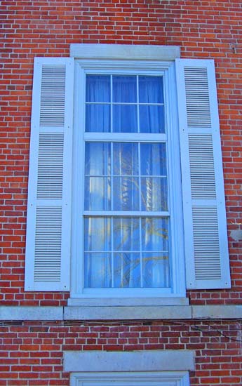 Anthony Rutgers Livingston's Federal Style House with common bond brick